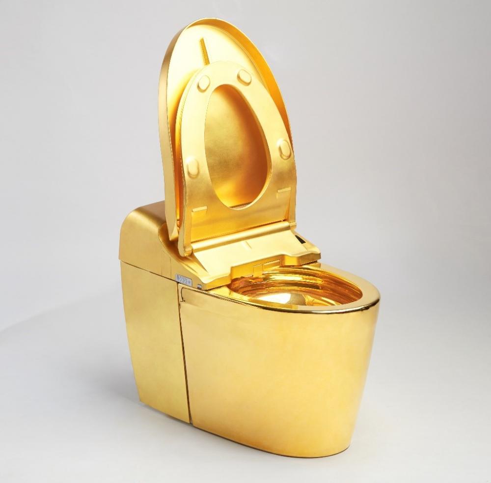 24K Golden Toilet