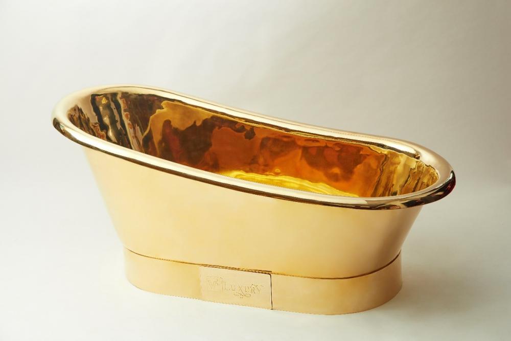 24K Golden Bathtub