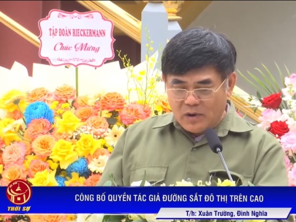 [BTV] Lễ công bố quyền tác giả cho sản phẩm đường sắt đô thị trên cao 